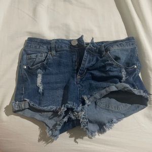 Jean shorts size 0